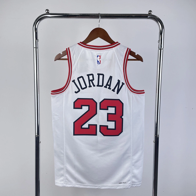 2023 NBA Chicago Bulls 23 JORDAN Basketball Jersey