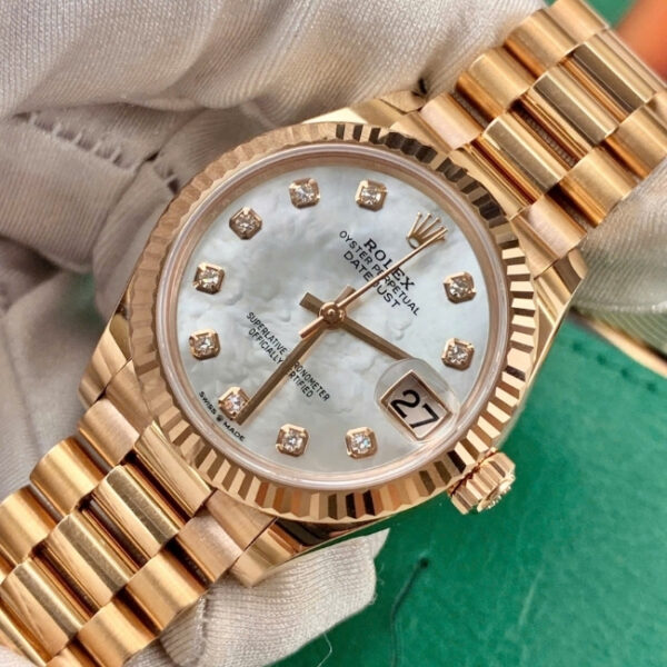 [Superclone] Rolex Datejust 31mm Mother – Of – Pearl Dial President 278278