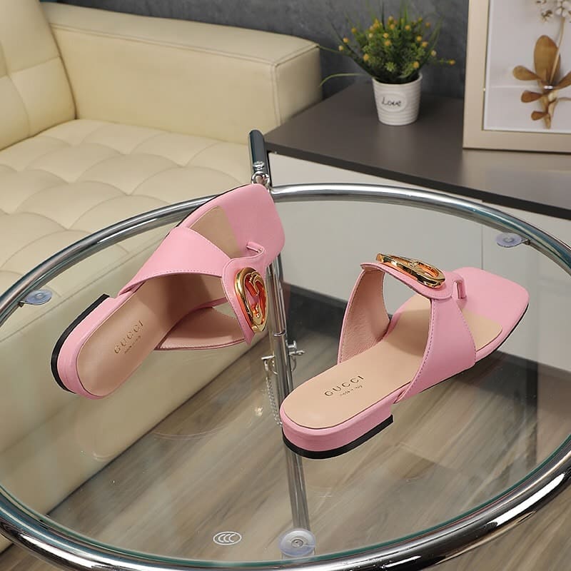 Gucci Women’S Gucci Blondie Thong Sandal Pink ?739048 C9D00 5909