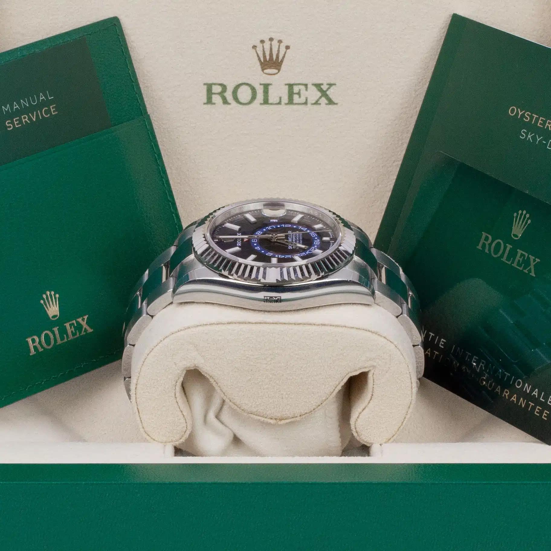 Rolex Sky-Dweller 42 mm Bright blue Dial 336934 Oyster