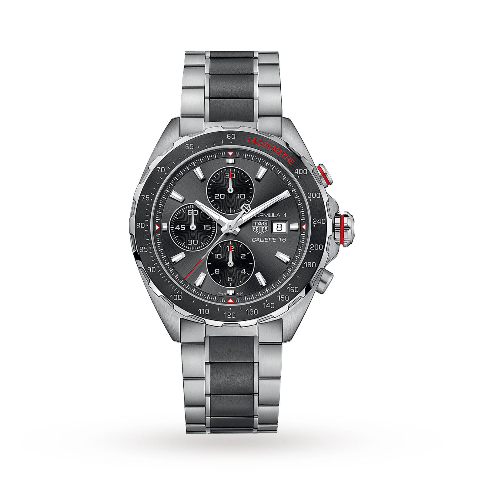 TAG Heuer Formula 1 Calibre 16 44mm Automatic Chronograph Mens Watch CAZ2012.BA0970