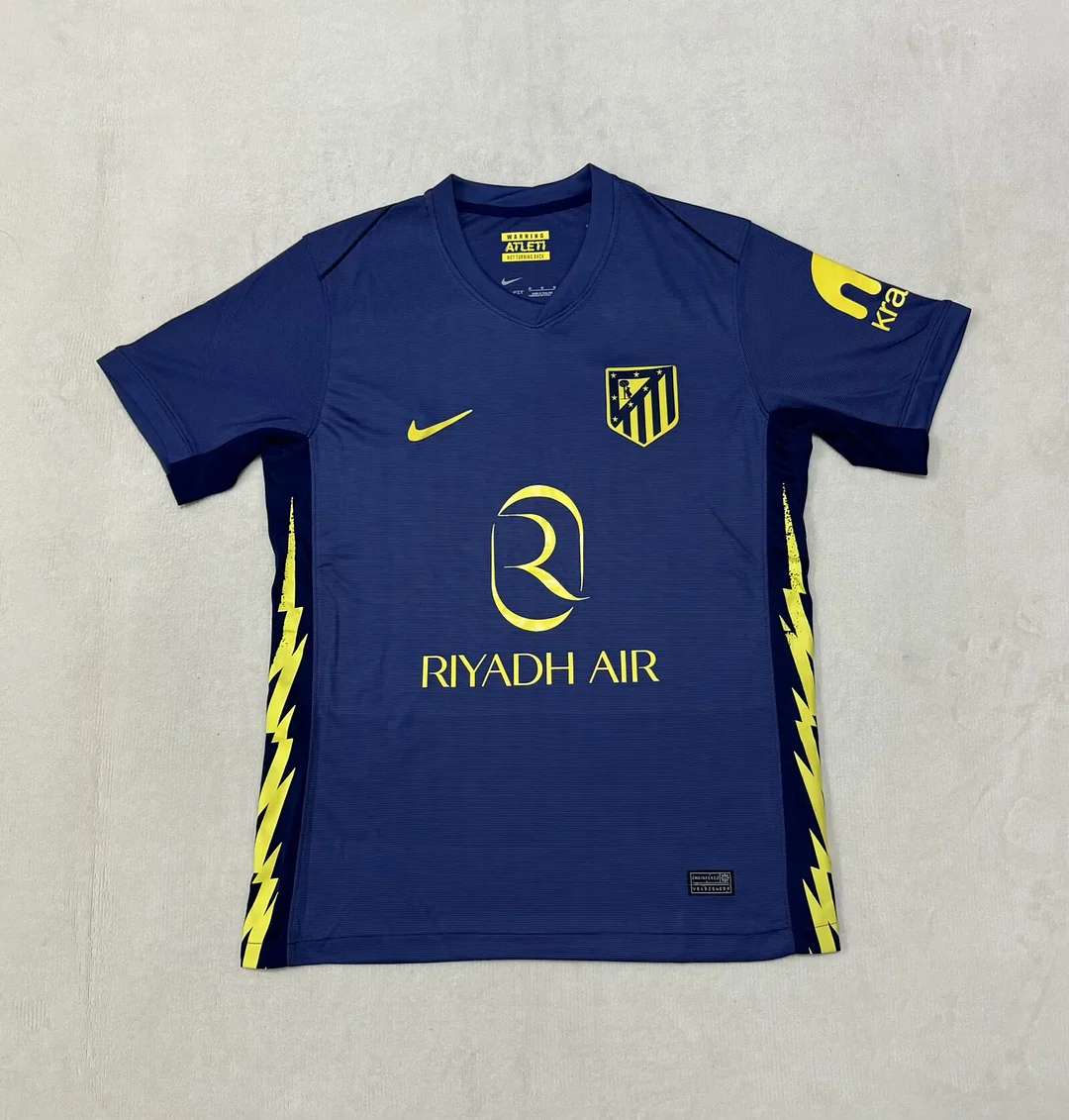 2025/2026 La Liga Atletico Madrid  Team Away Football Jersey
