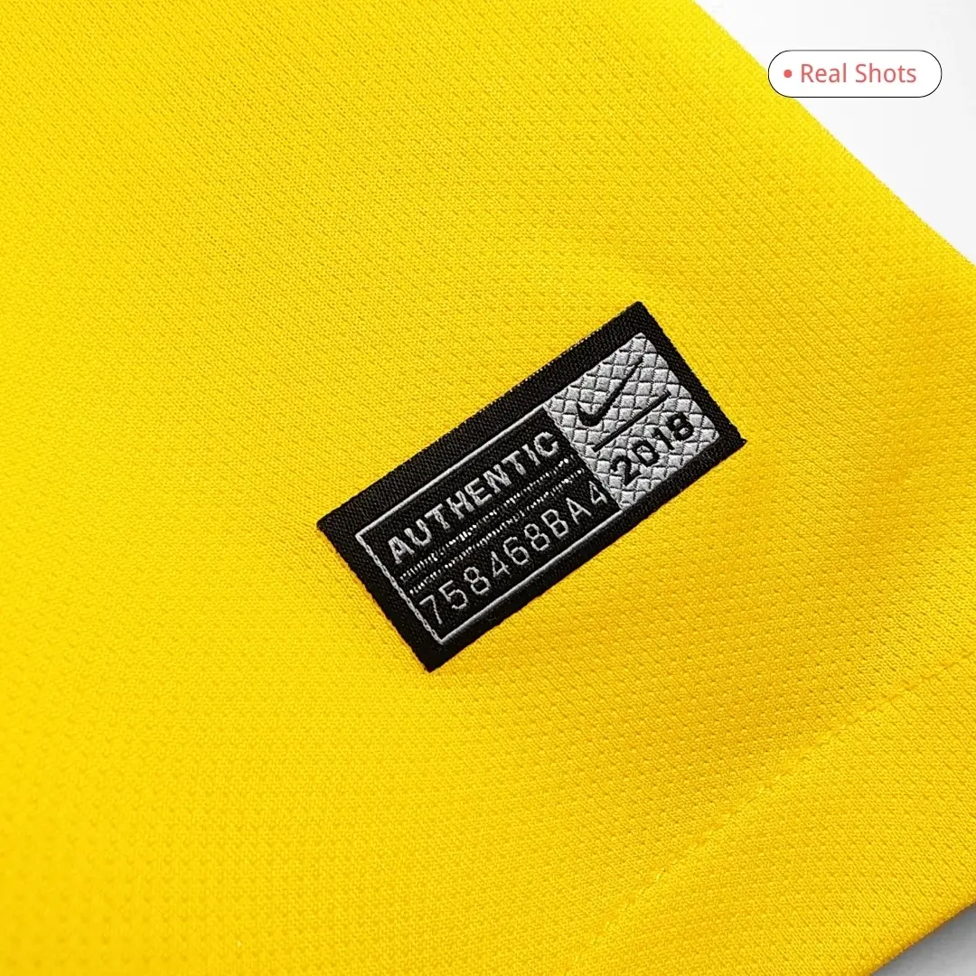 Brazil 2018 Home Retro Soccer Jersey