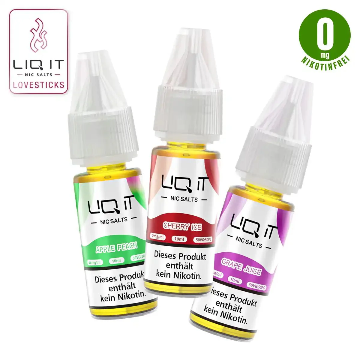 Lovesticks LiQ iT Liquid 0 mg/ml nikotinfrei ⓿