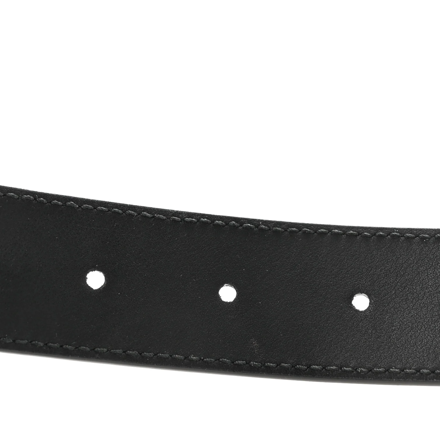 Calfskin Double G 30mm Belt 80 32 Black