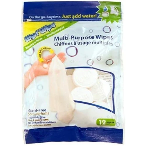 Multi-Purpose Expandable Wipes by WYSI Wipes