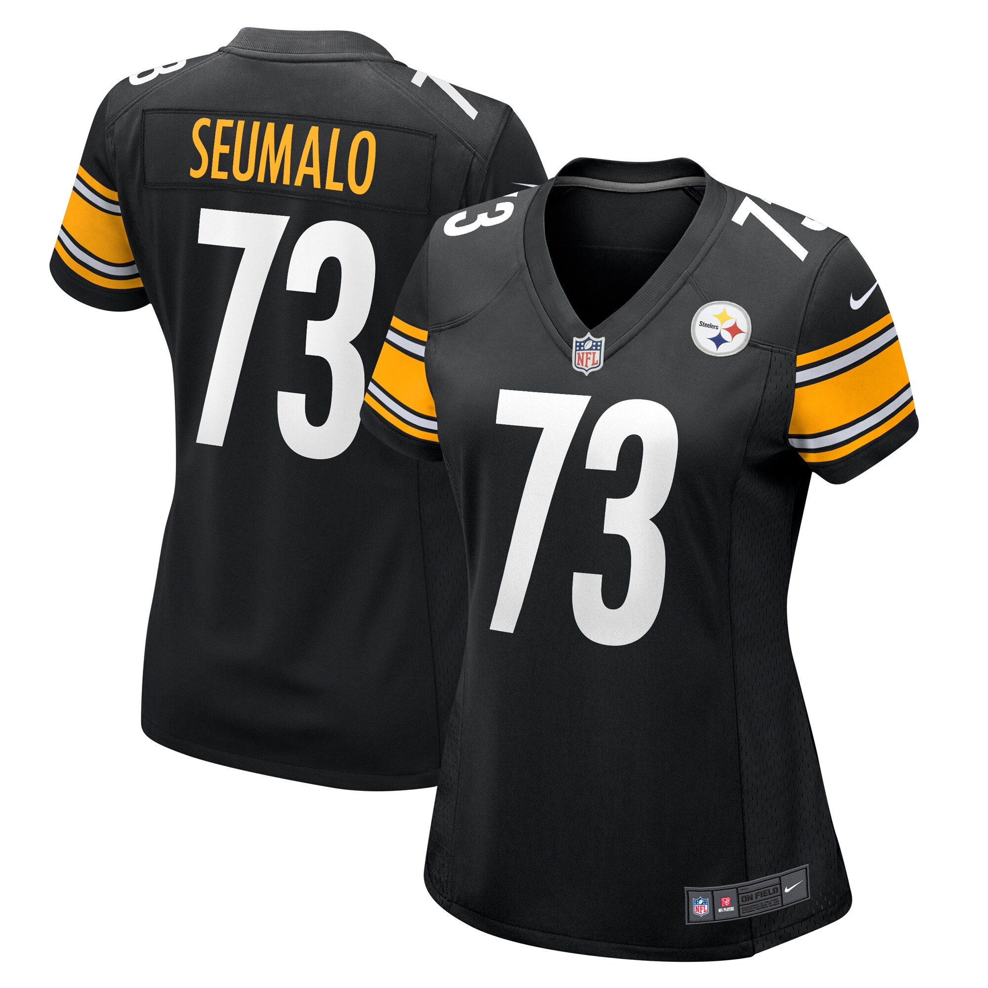 Isaac Seumalo Pittsburgh Steelers Nike Women's  Game Jersey -  Black