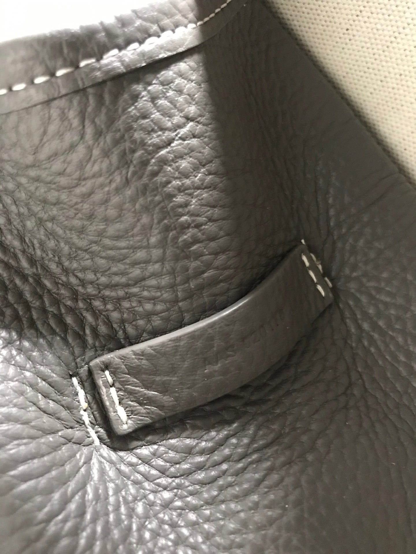Goyard Hardy Pm Bag 40 Cm Gray Goyardine Canvas And Taurillon Leather Trim