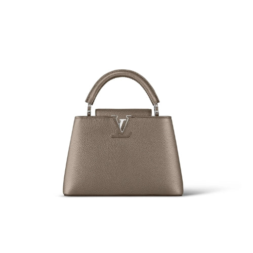 Louis Vuitton Capucines Gray 21Cm