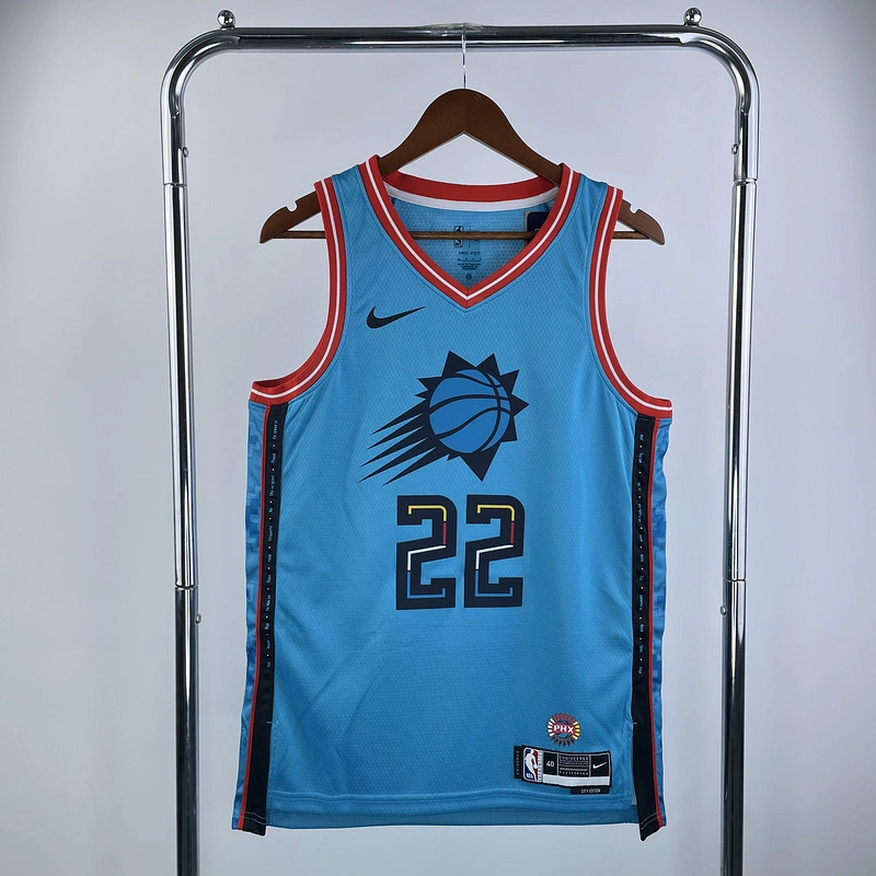 2023 NBA Phoenix Suns 22 AYTON Basketball Jersey