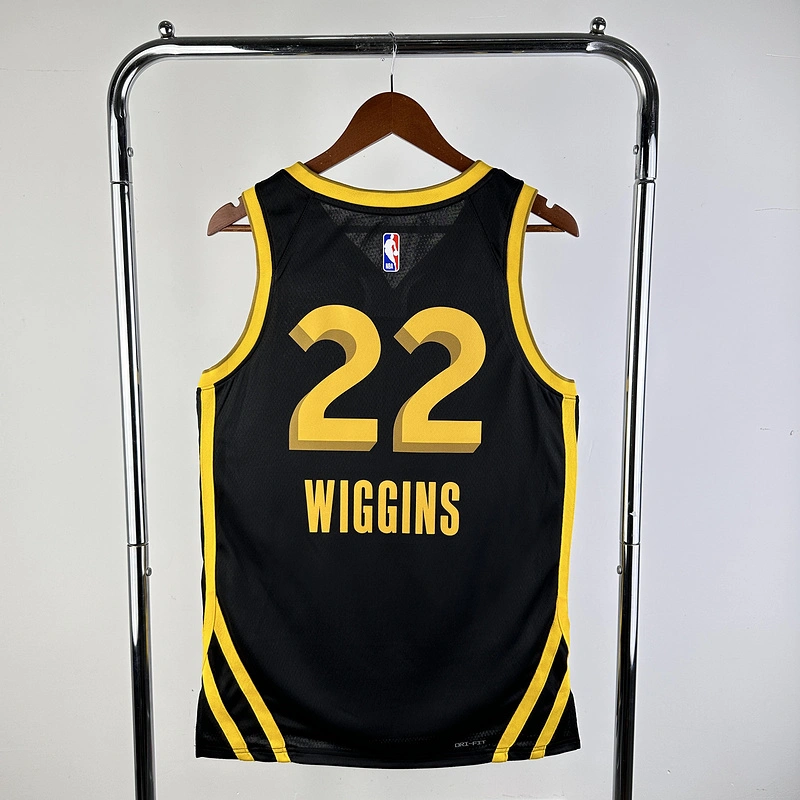 2024 NBA Golden State Warriors 22 WIGGINS Basketball Jersey