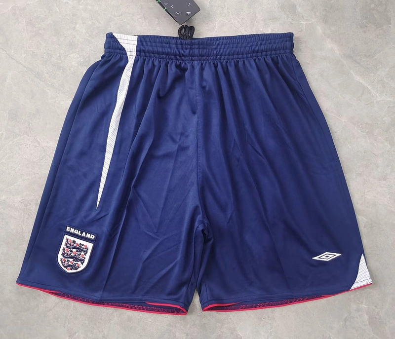 Retro 2006 shorts England home Football jersey retro