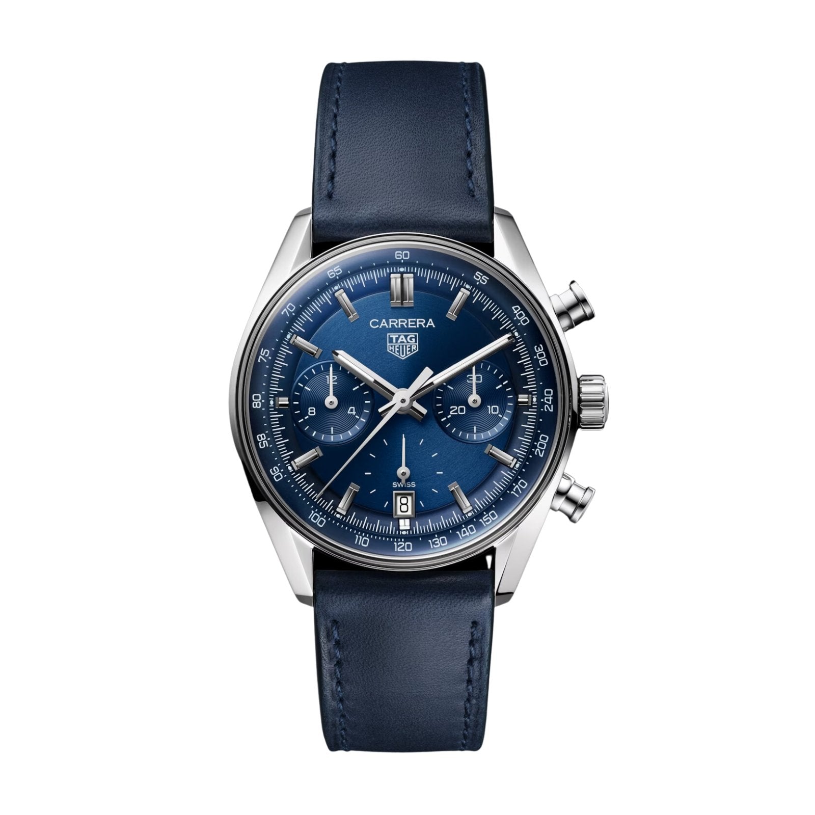 TAG Heuer Carrera Chronograph 39mm Mens Watch Blue CBS2212.FC6535