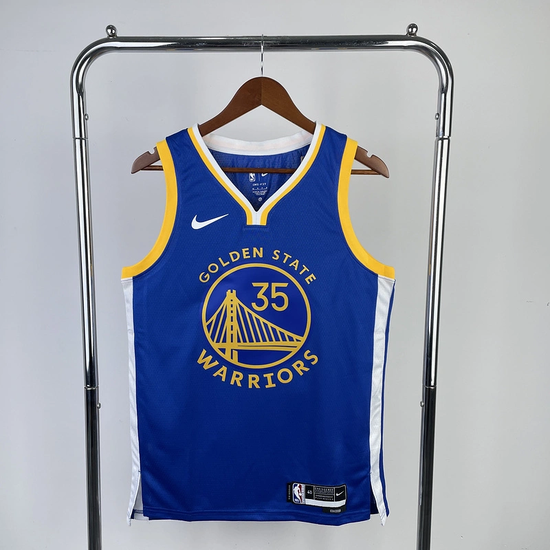 2023 NBA Golden State Warriors 35 DURANT Basketball Jersey