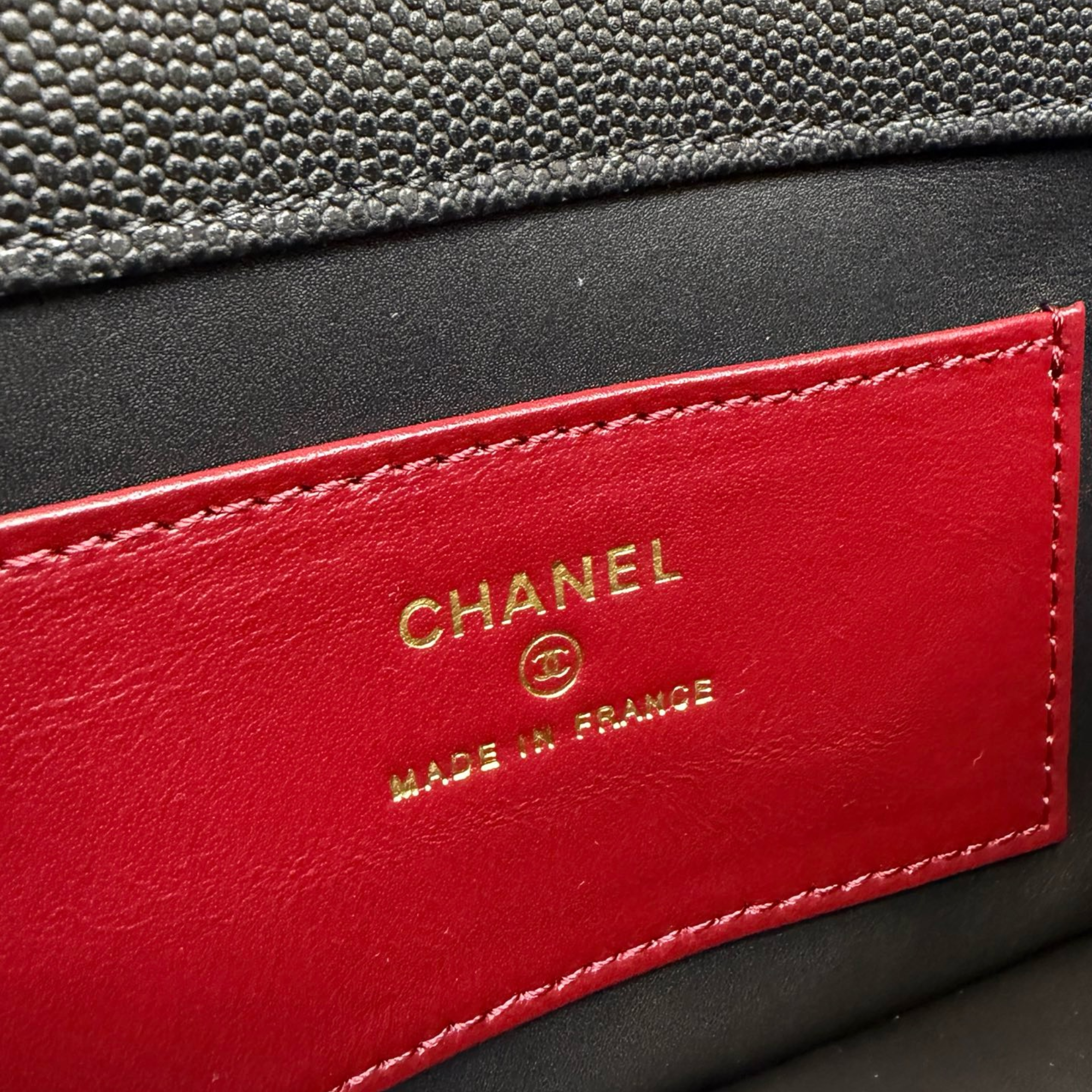 Chanel Clutch Black Bag 17cm/6.7in