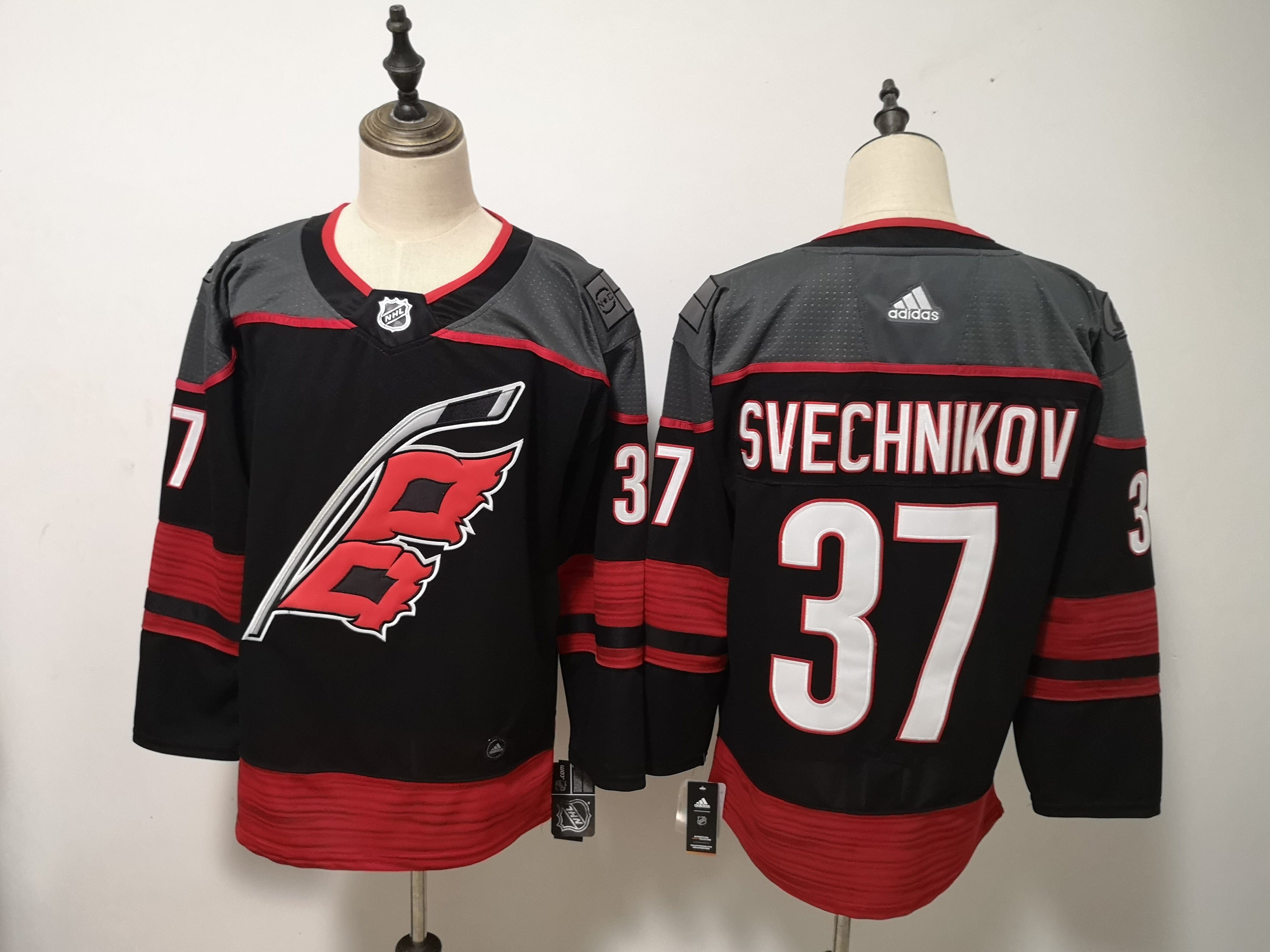 NHL Carolina Hurricanes  SVECHNIKOV # 37 Jersey