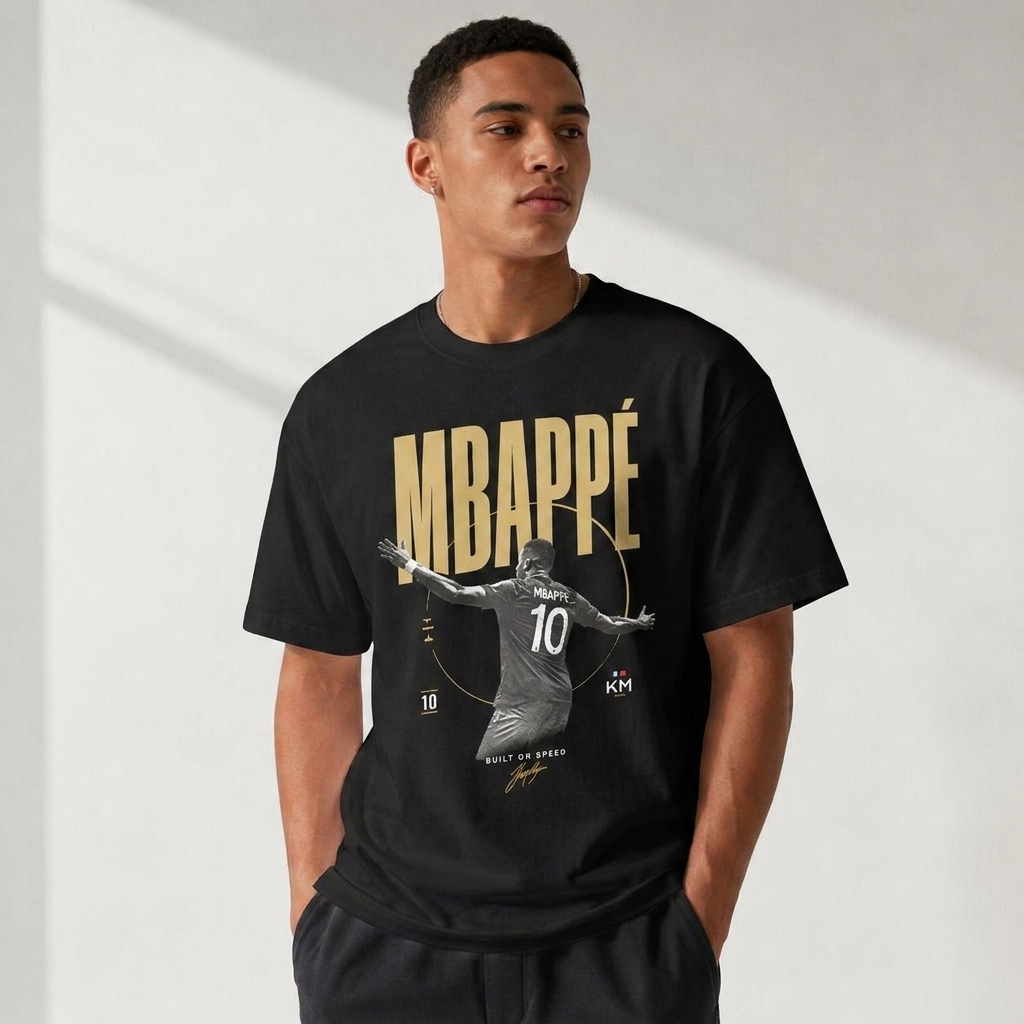 Kylian Mbappé Unisex T-Shirt – Limited-Time Offer – Hot Seller