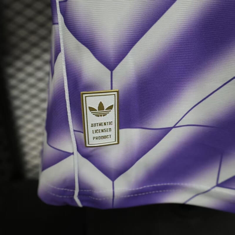 Real Madrid Lifestyler Purple Jersey Player Version