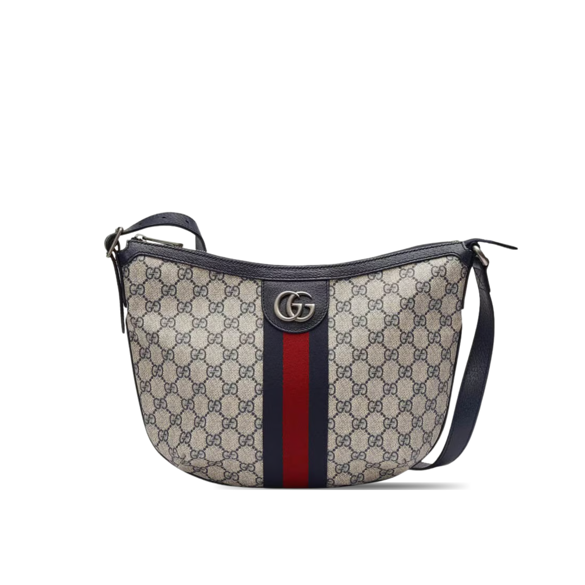 Gucci Ophidia GG Small Shoulder Bag in Blue 30cm/11.8in