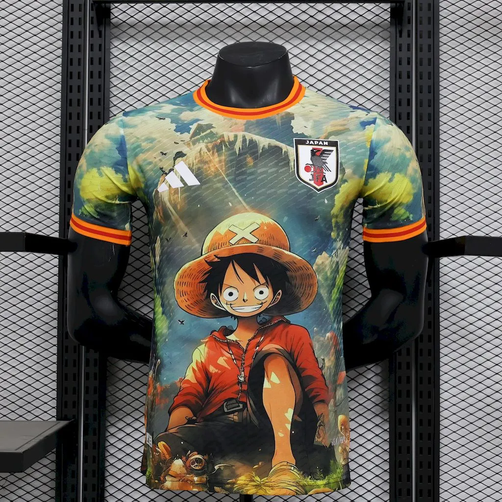 Player 2025-26 Japan ワンピース-モンキー・D・ルフィ Special Edition Football jersey