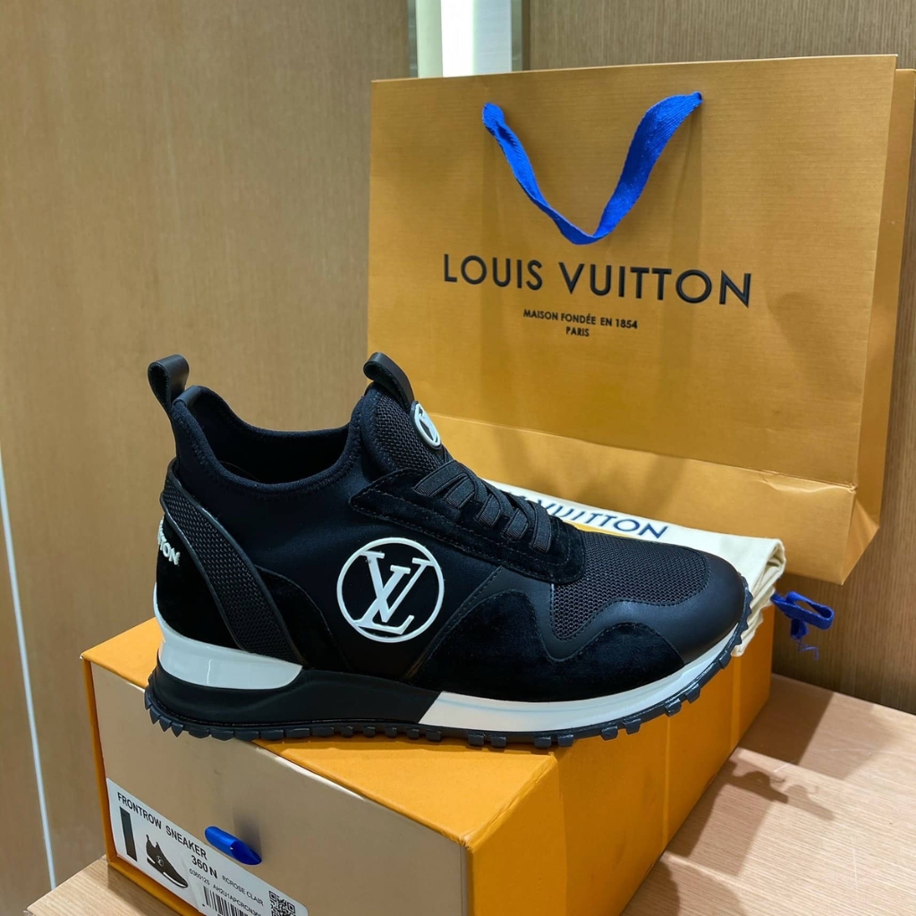 LOUIS VUITTON RUN AWAY SNEAKER BLACK 1A9ER7