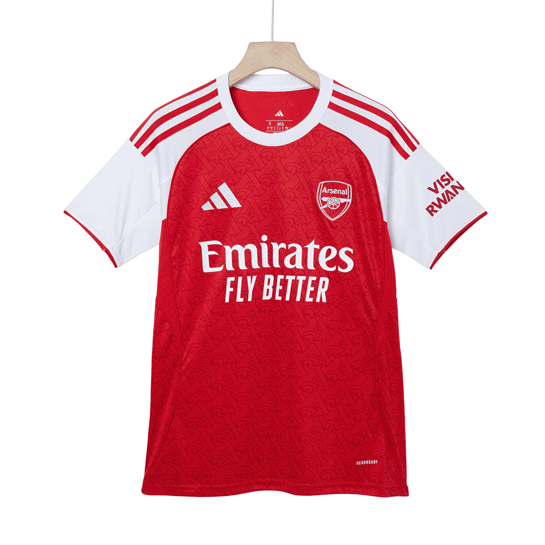 ØDEGAARD #8 Arsenal Home Soccer Jersey 2025/26 Red