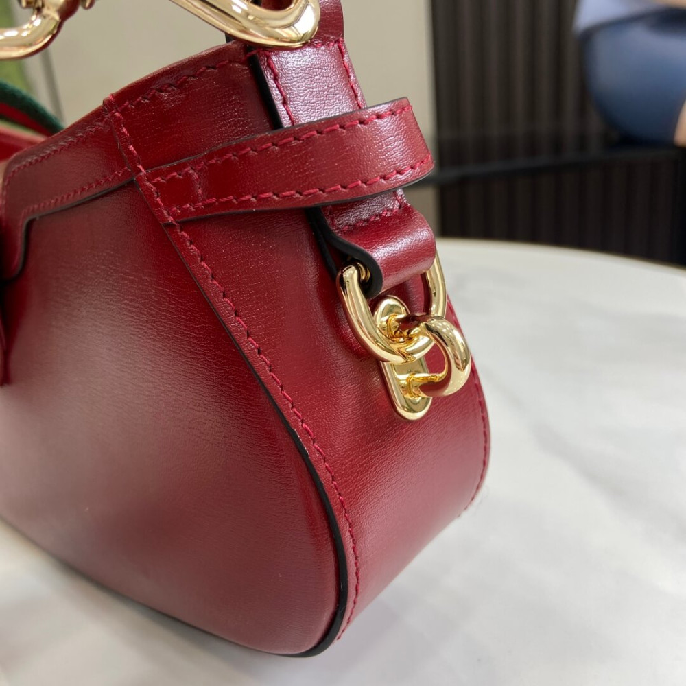 Gucci Moon Side Mini Shoulder Bag Smooth Leather