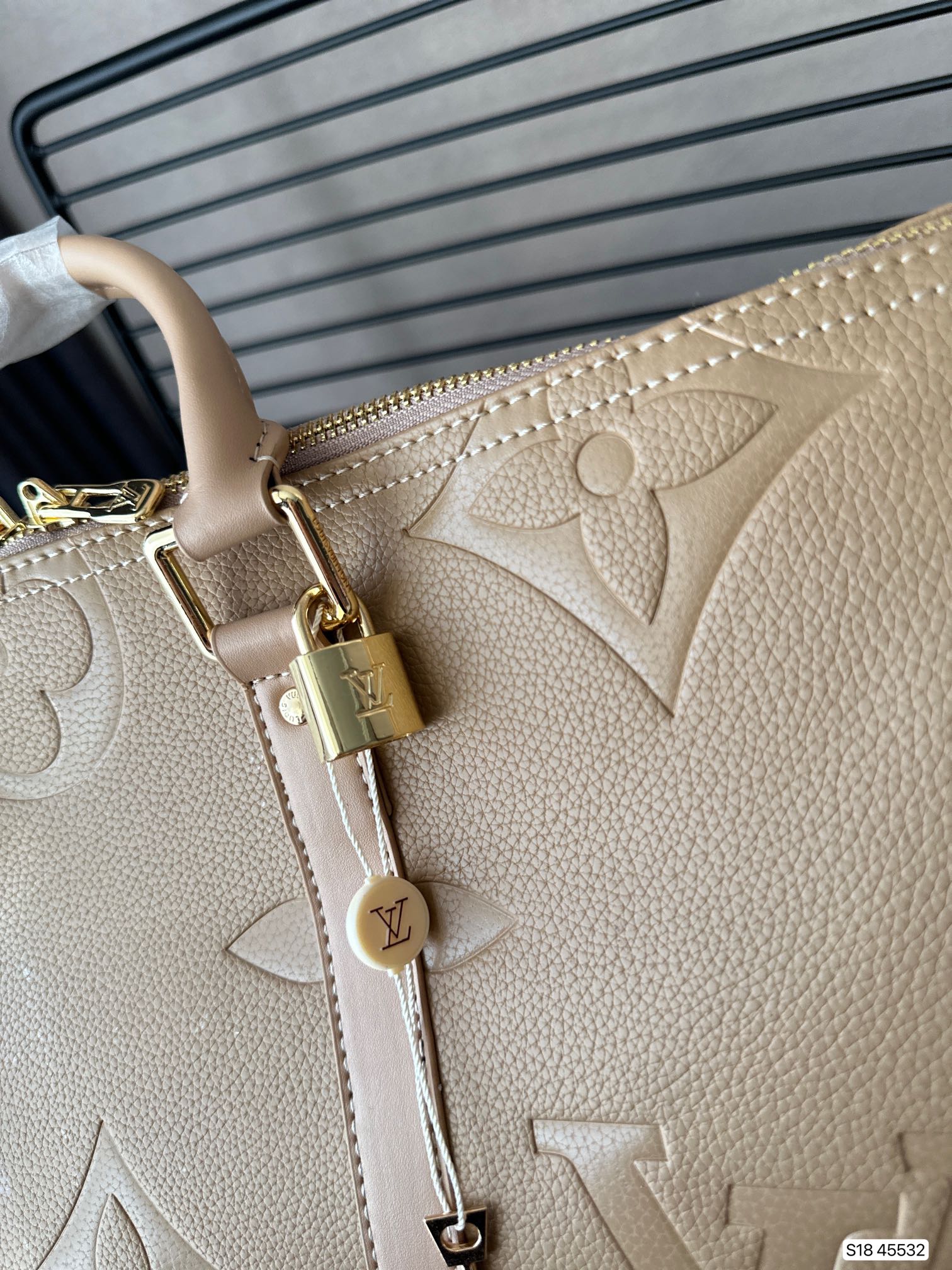 Louis Vuitton Keepall Beige 45Cm M46114