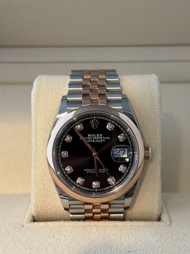 [Superclone] Rolex Datejust 36mm Bright Black Dial Jubilee 126201