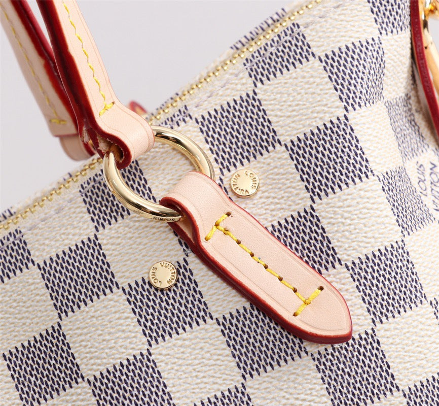 Louis Vuitton Lymington Damier Azur Canvas Beige 35Cm N40022