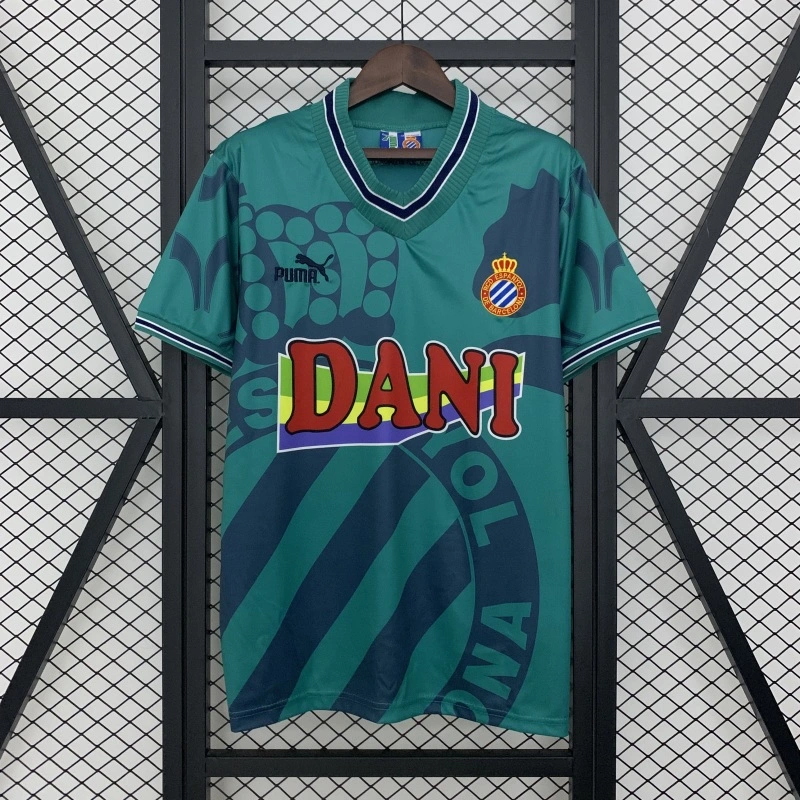 Retro 1996-97 Espanyol Third Away Football jersey retro