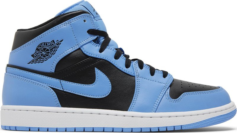 Air Jordan 1 Mid University Blue Black DQ8426-401