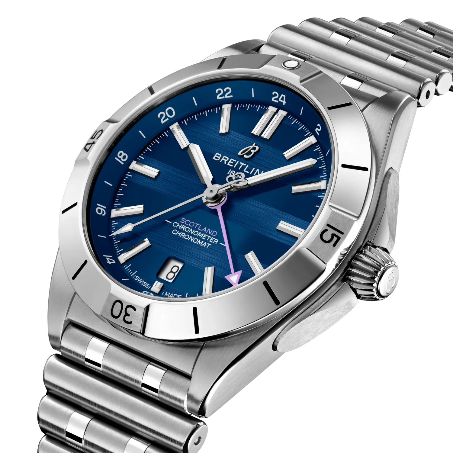 Breitling Chronomat Automatic GMT 40 Six Nations Scotland A323986B1C1A1
