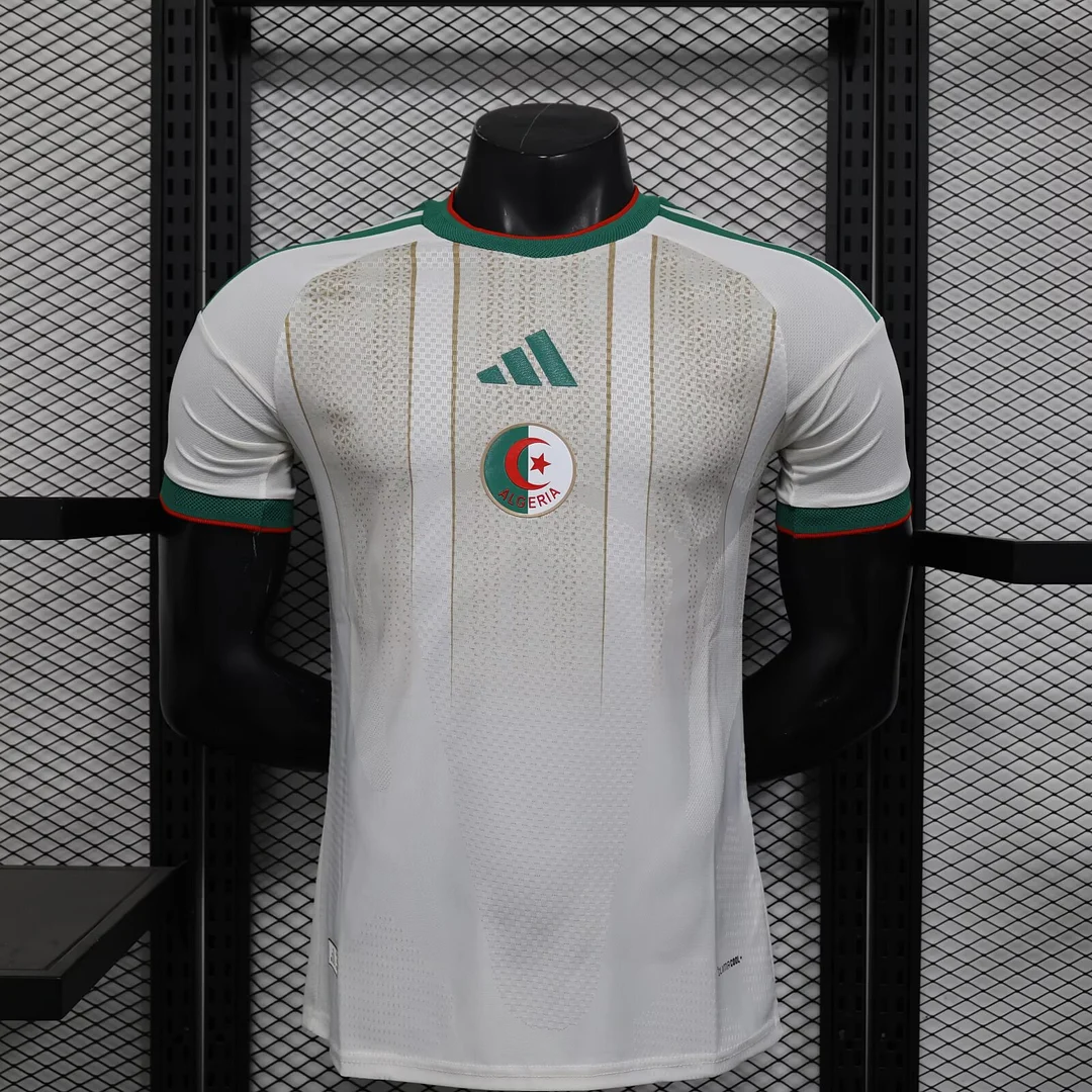 World Cup 2026 Algeria Team Home Football Jersey Player Version