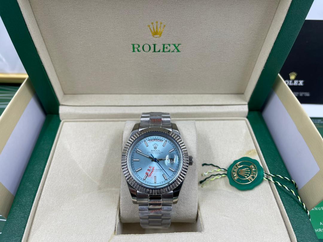 Rolex Day-Date 40 mm Ice blue Dial 228236