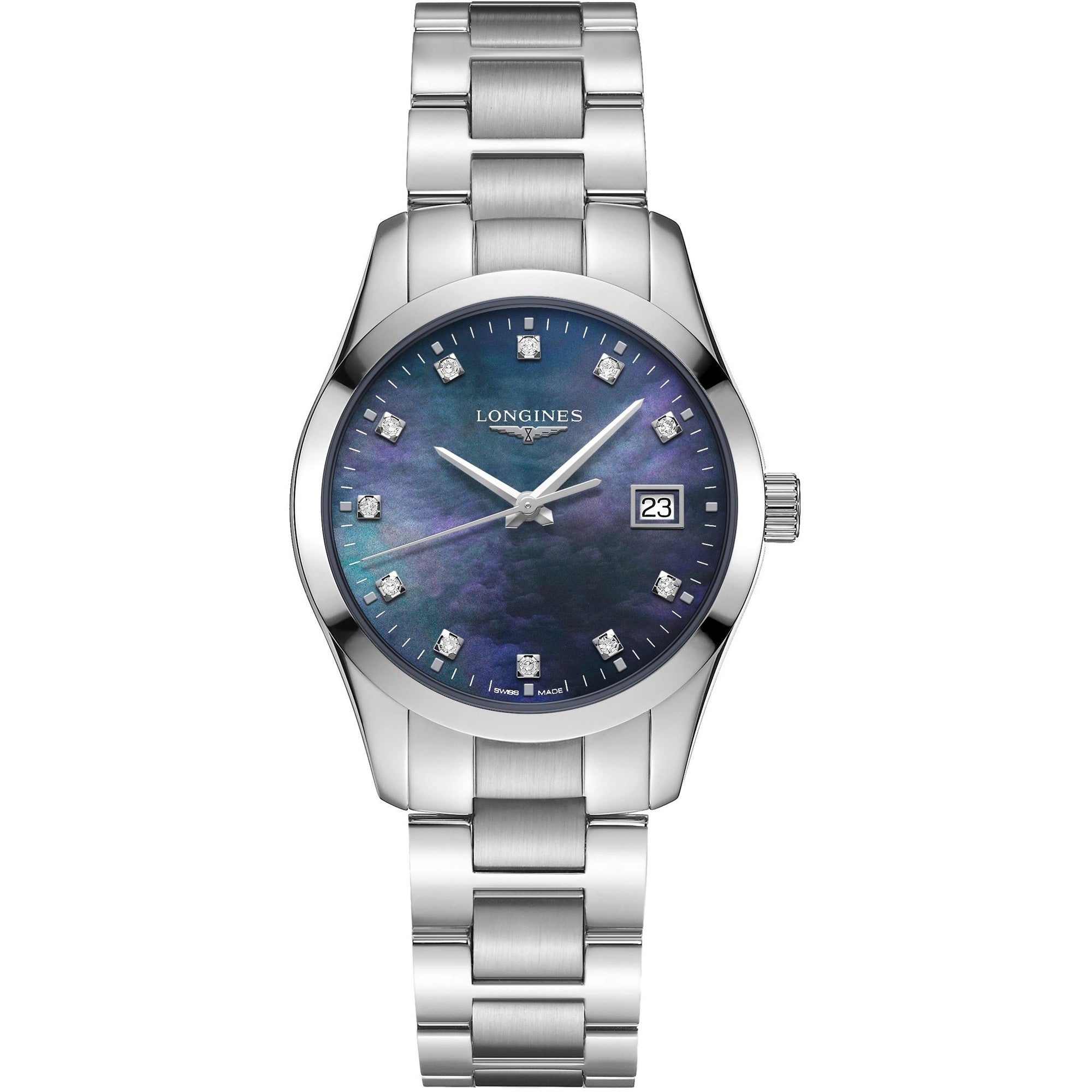 Longines Women's L2.386.4.88.6 Conquest Stainless Steel Watch