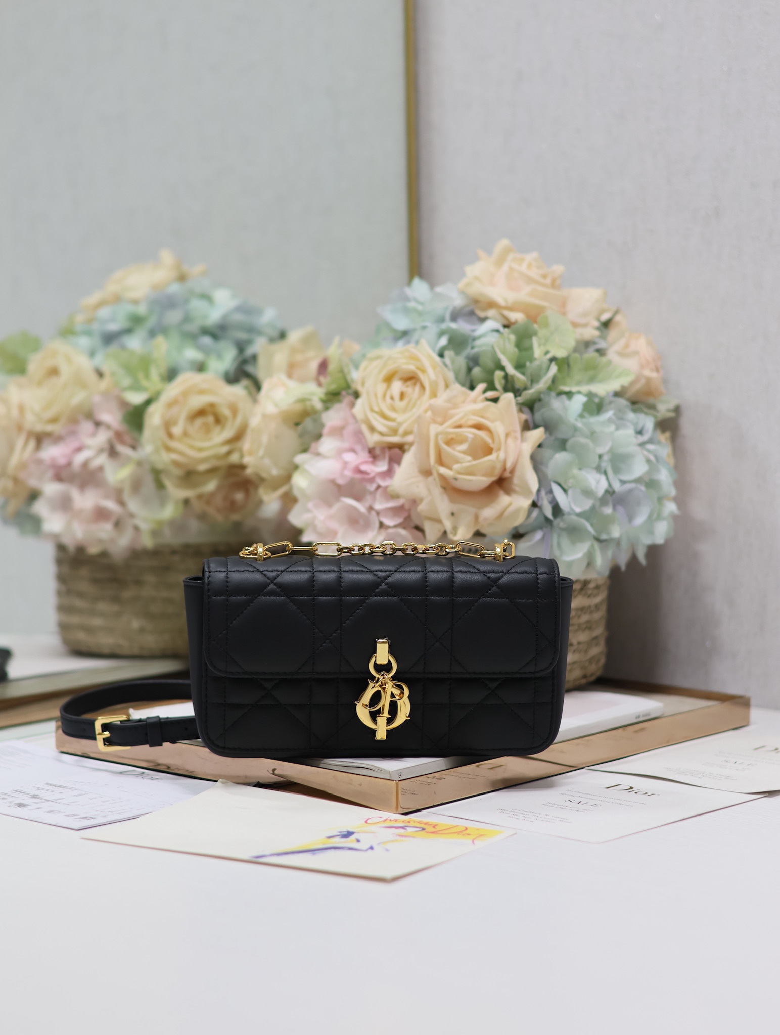 Dior-Miss Daisy mini handbag -Black