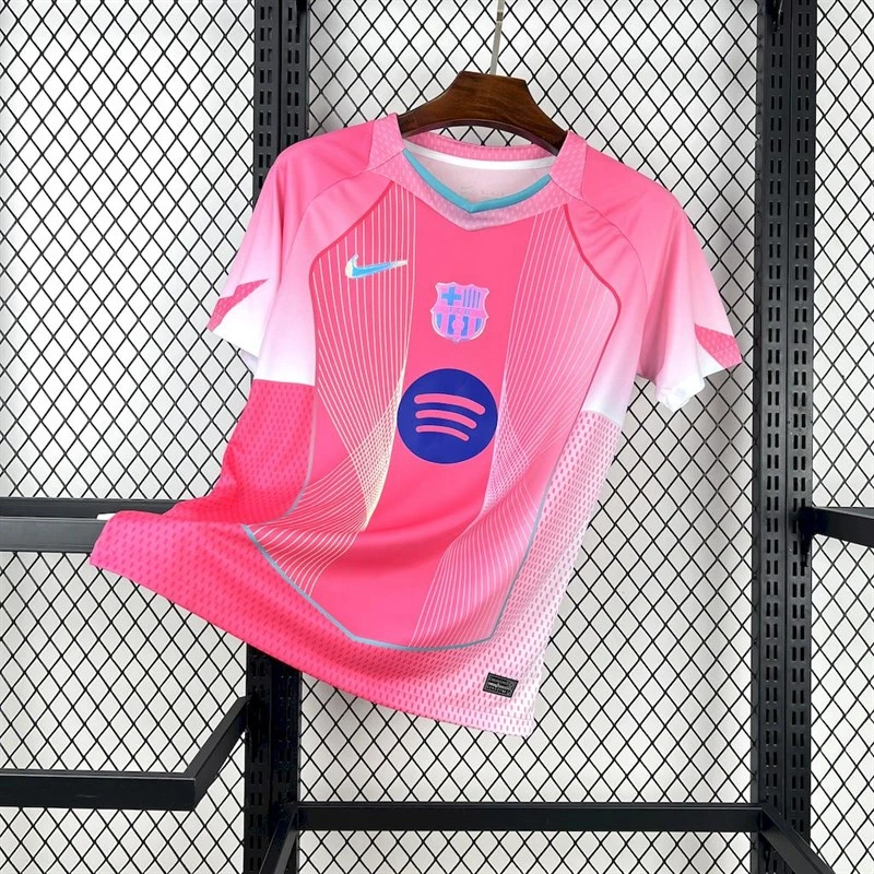 2025-26 Barcelona Pink Special Edition Football jersey