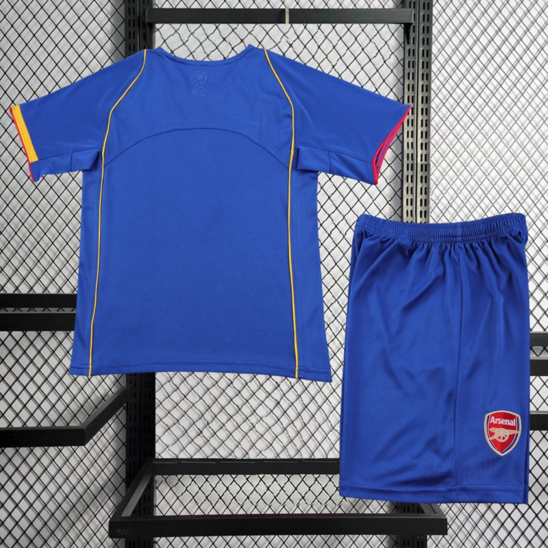 Retro KIDS 2004-05 KIDS Arsenal Away BERGKAMP ADAMS HENRY Football jersey retro