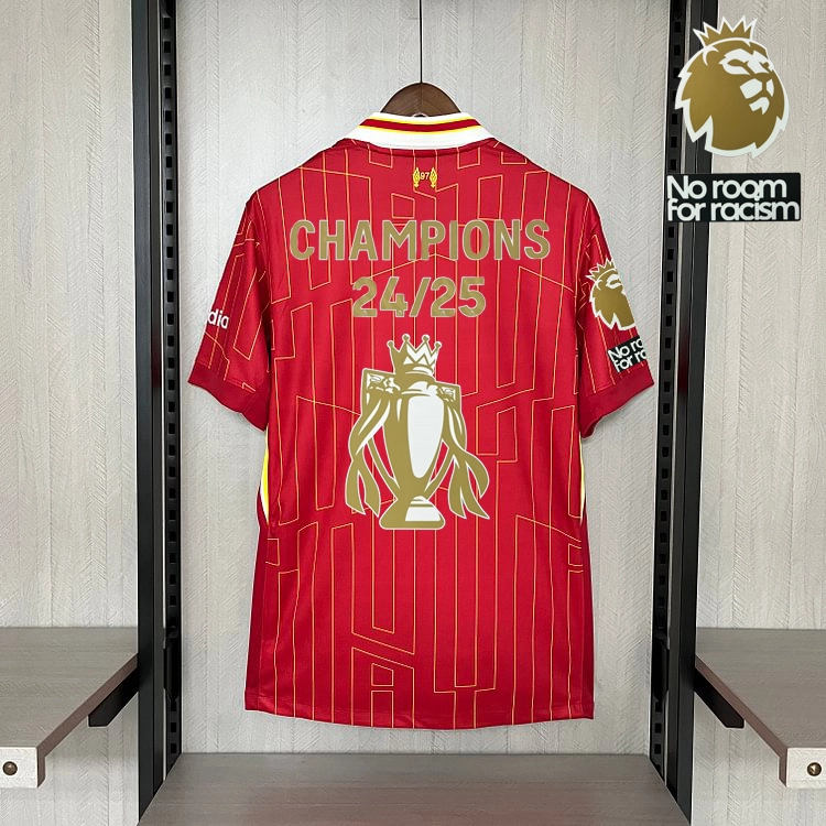 2024-25 CHAMPIONS Liverpool Home Football jersey