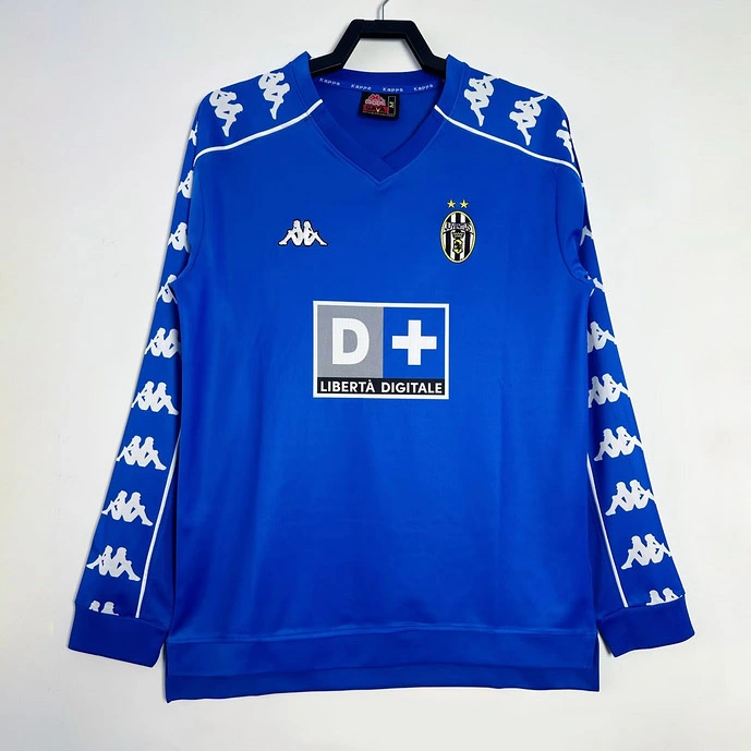 Retro 1999-00 Juventus Away Long Sleeve Football jersey retro