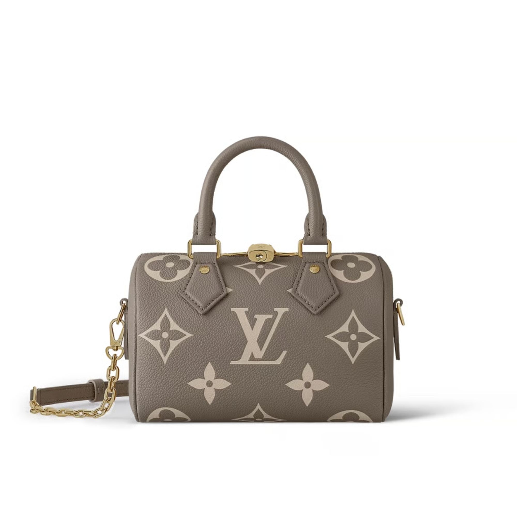 Louis Vuitton Speedy Bandouli Re 20 Monogram Empreinte Leather 20Cm M46575