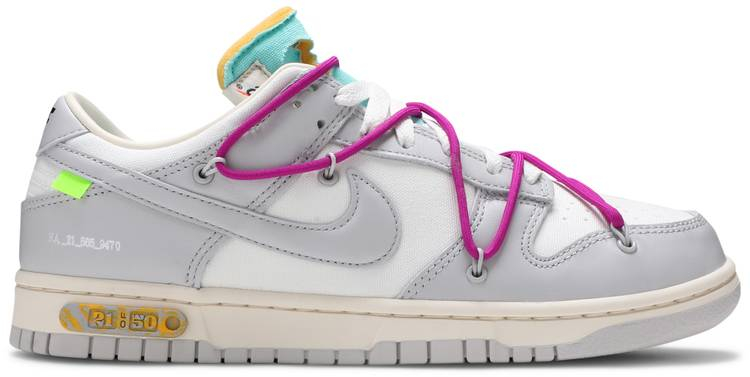 Off-White x Dunk Low Lot 21 of 50 DM1602-100