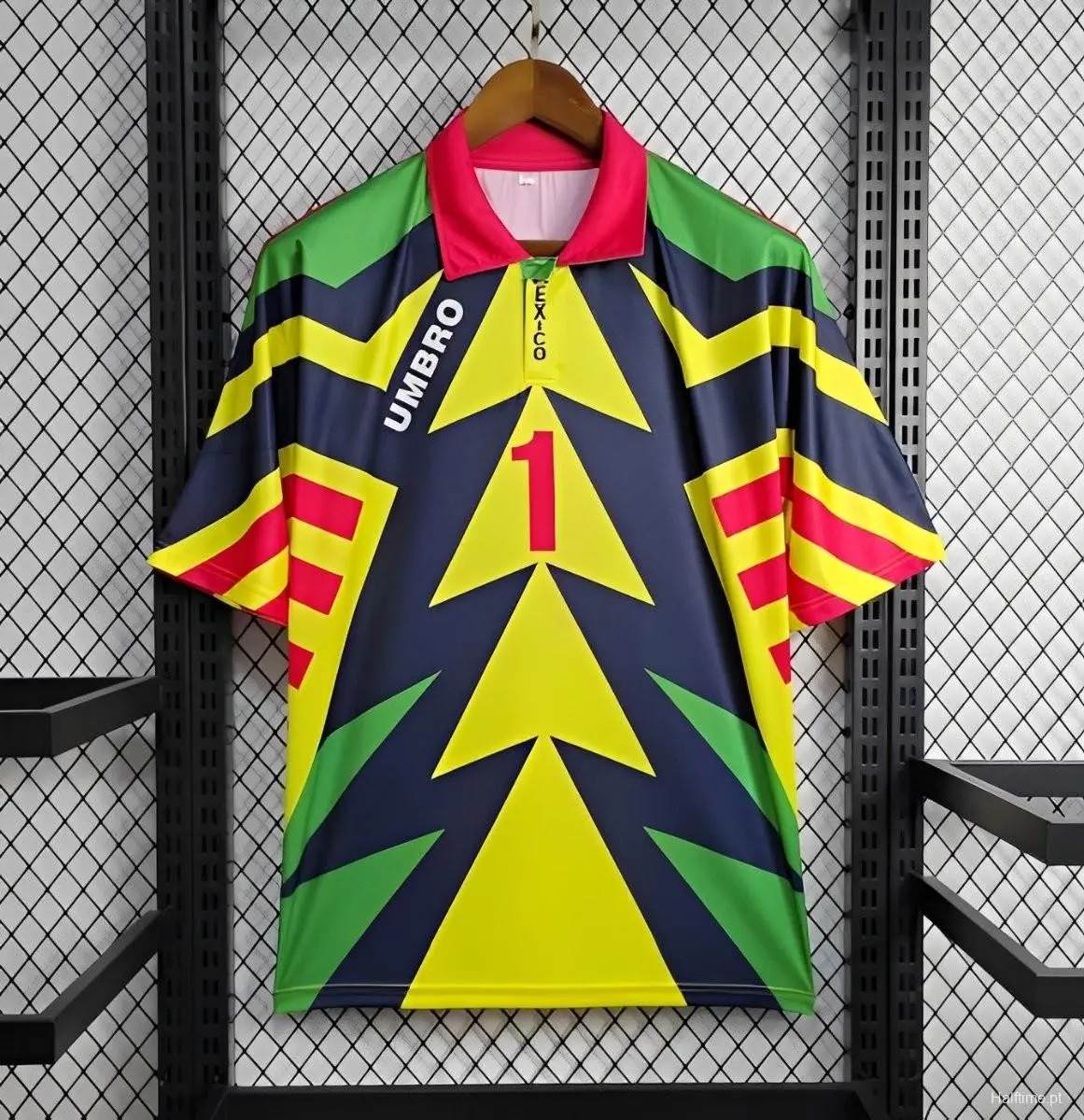 Retro 1994 Mexico Away Goalkeeper Football jersey