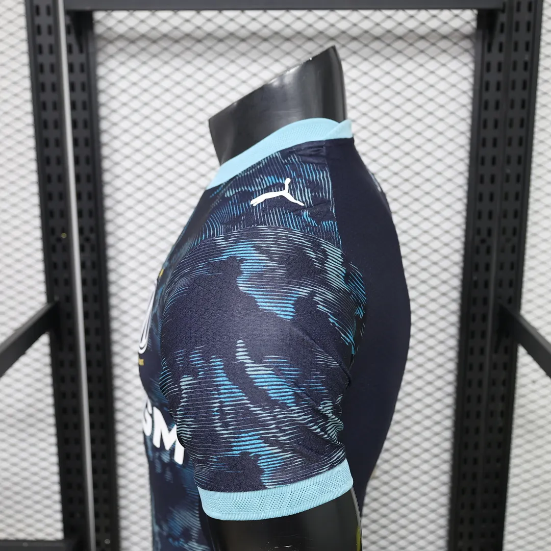 2026/27 Ligue 1 Marseille Team Away Football Jersey Player Version - JerseyFun