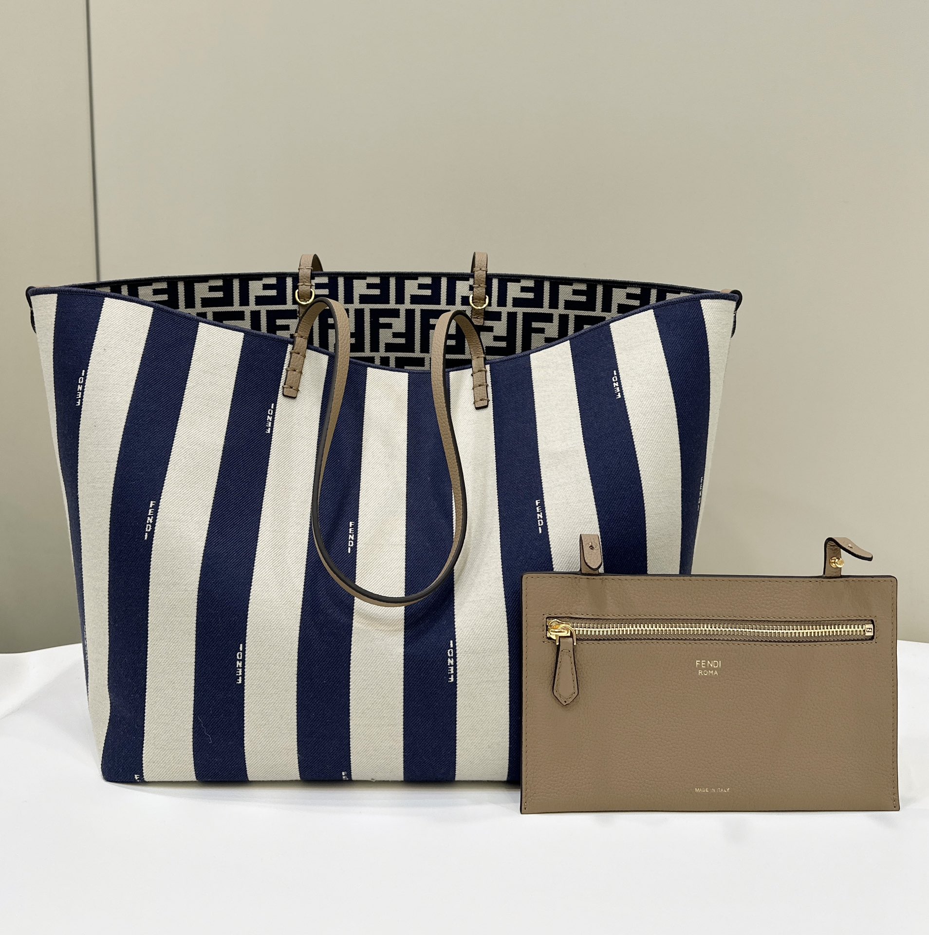FENDI-Roll reversible tote-Large