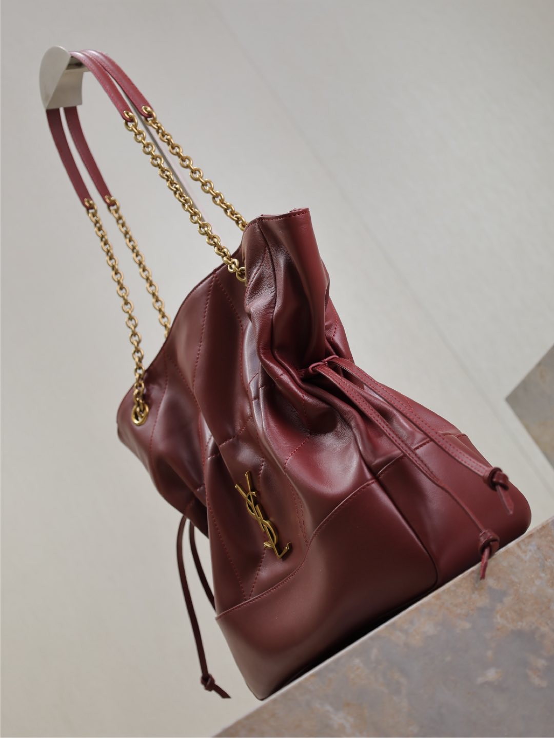 YSL Jamie 4.3 Large Pouch Bucket Bag