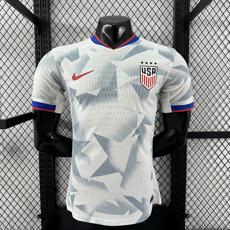 Player 2025-26 USA Home Football jersey United States