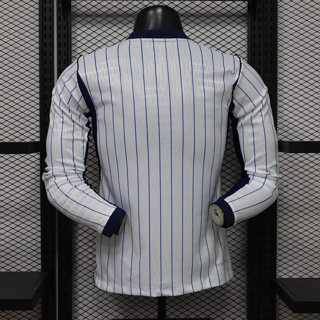2026/27 Serie A Inter Milan Team Away Football Jersey Player Version Long Sleeves - JerseyFun