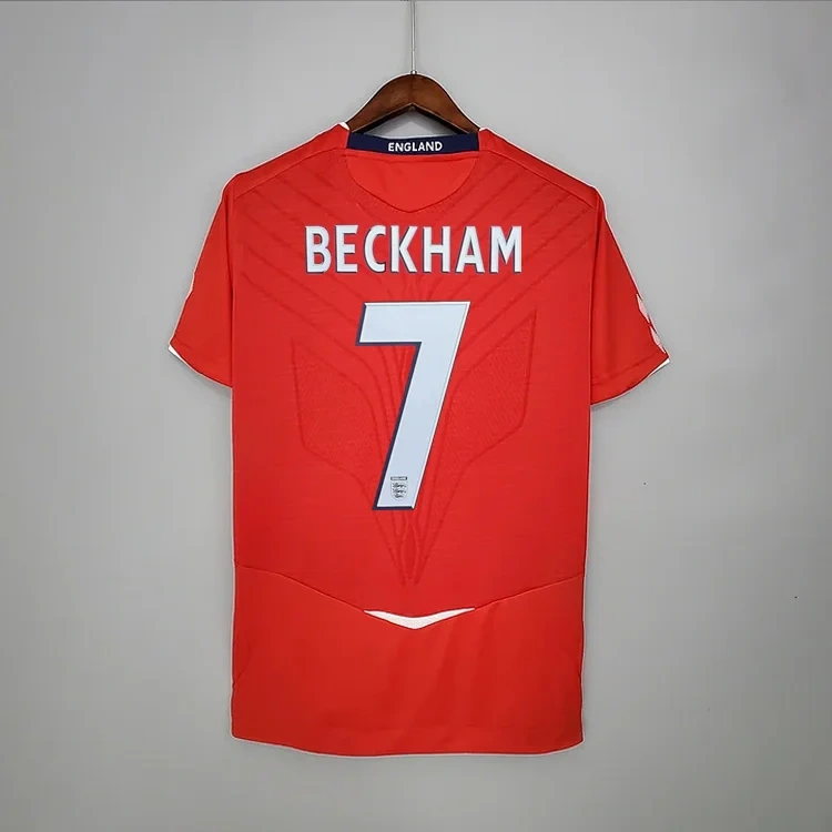 Retro England 2008-10 away Beckham Terry GERRARD Football jersey retro